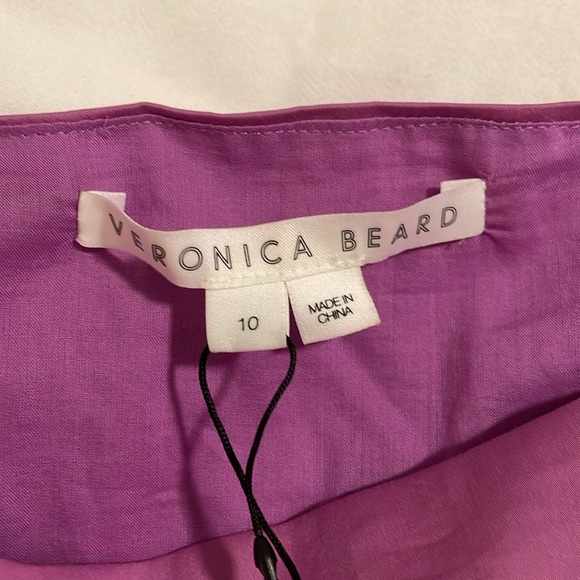 NWT Veronica Beard Kayla puff sleeve top - Picture 11 of 12